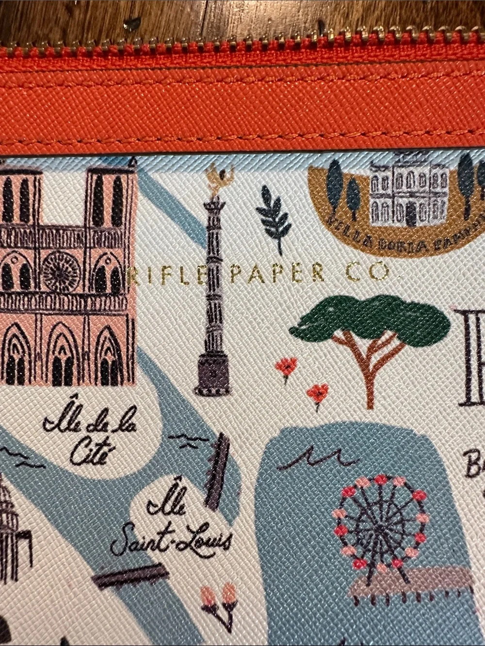 Rifle Paper Co. Bon Voyage Travel Pouch | NWT